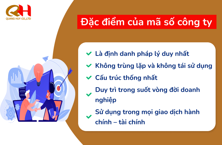 Đặc điểm của mã số doanh nghiệp