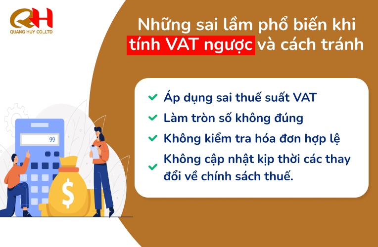 Tính thuế VAT ngược