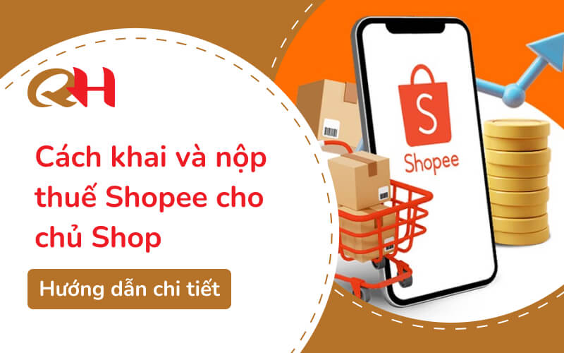 kê khai thuế shopee