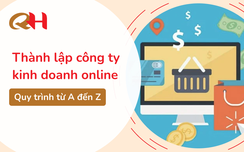 Thành lập công ty kinh doanh online