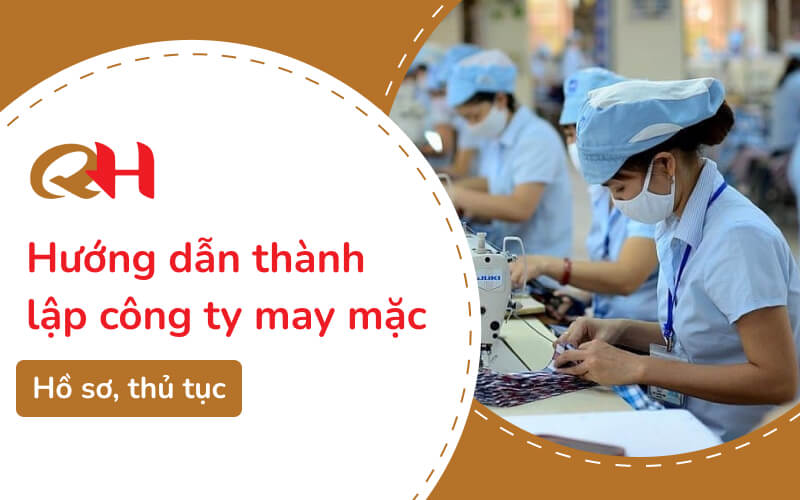 thành lập công ty may mặc