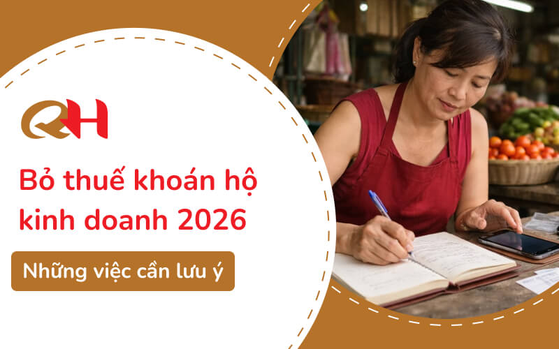 Bỏ thuế khoán hộ kinh doanh