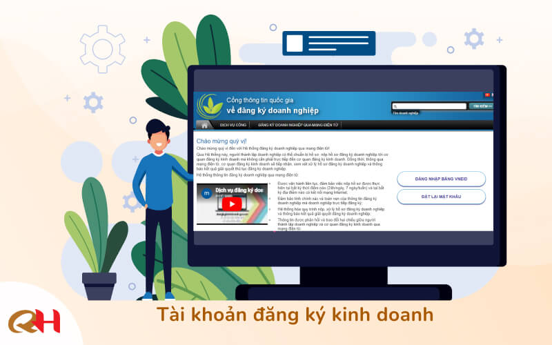 Tài khoản đăng ký kinh doanh là gì?