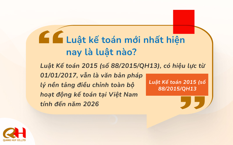 luật kế toán hiện hành mới nhất